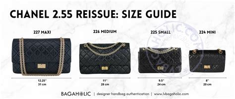 chanel classic flap bag different sizes|chanel bag size chart.